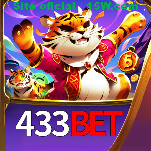 Imagem promocional da 433Bet mostrando a plataforma e suas vantagens